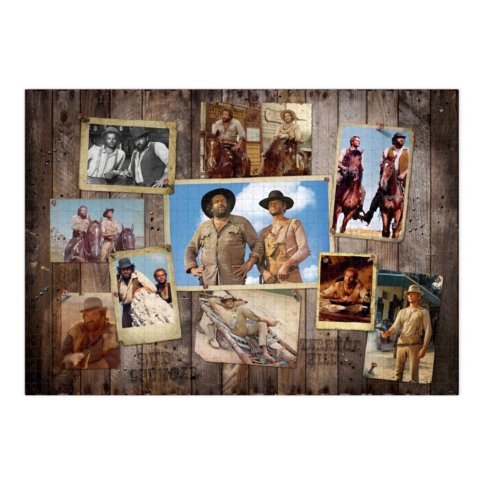 Bud Spencer & Terence Hill Jigsaw Puzzle Western Photo Wall (1000 pieces) P053796