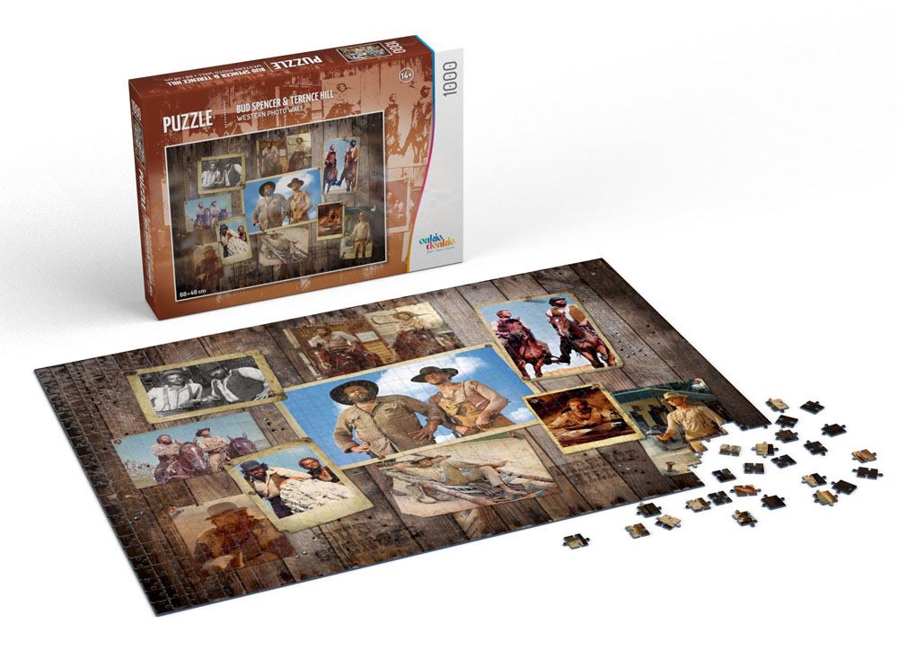 Bud Spencer & Terence Hill Jigsaw Puzzle Western Photo Wall (1000 pieces) P053796