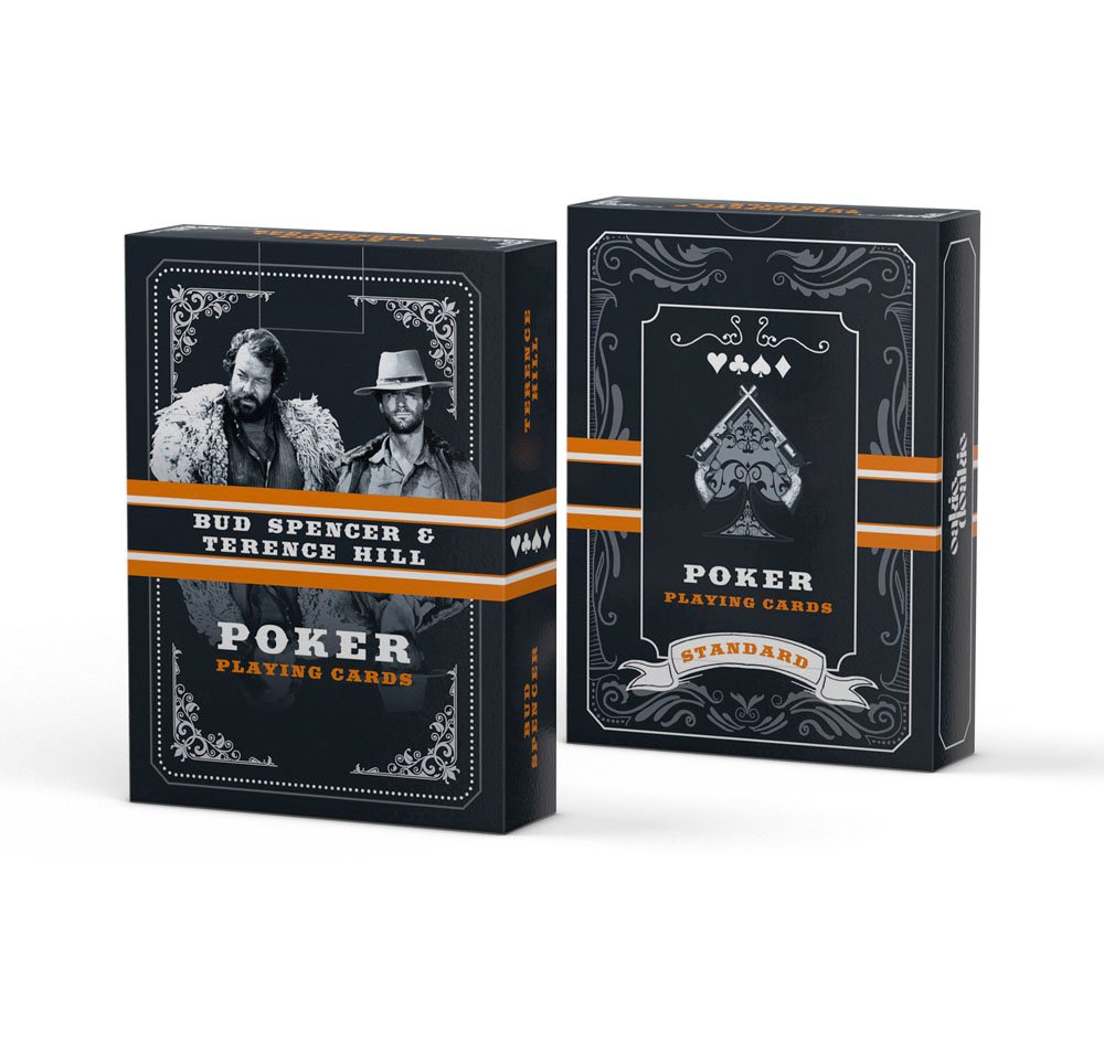 BUD SPENCER & TERENCE HILL POKER PLAYING CARDS WESTERN P053797