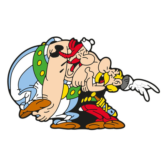 Asterix Fridge Magnet Asterix & Obelix Laughing 6 cm P053989