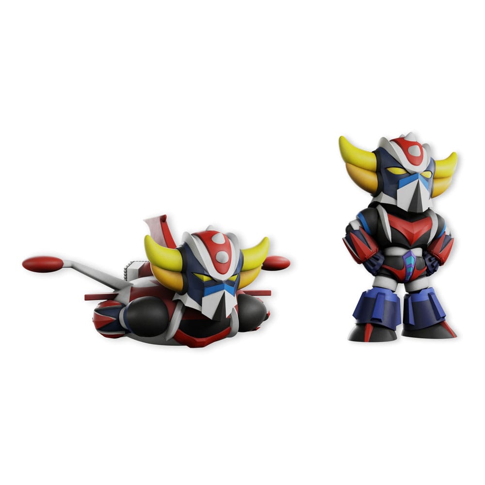UFO ROBOT GRENDIZER STATUES 2-PACK SPAZER & GRENDIZER STANDING 7 CM