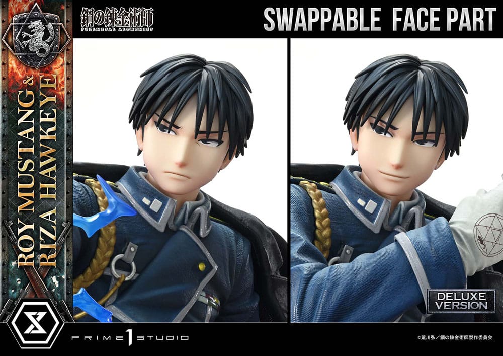Fullmetal Alchemist Concept Masterline Statue 1/6 Roy Mustang & Riza Hawkeye Deluxe Bonus Version 50 cm P054077