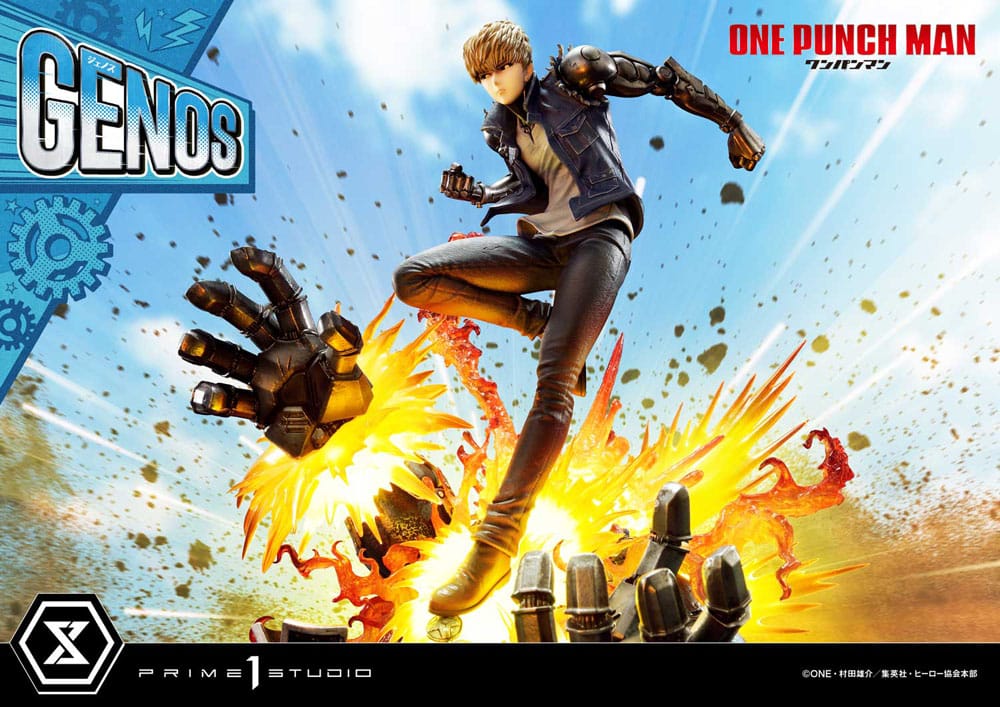 One Punch Man Concept Masterline Series Statue 1/6 Genos 33 cm P054094