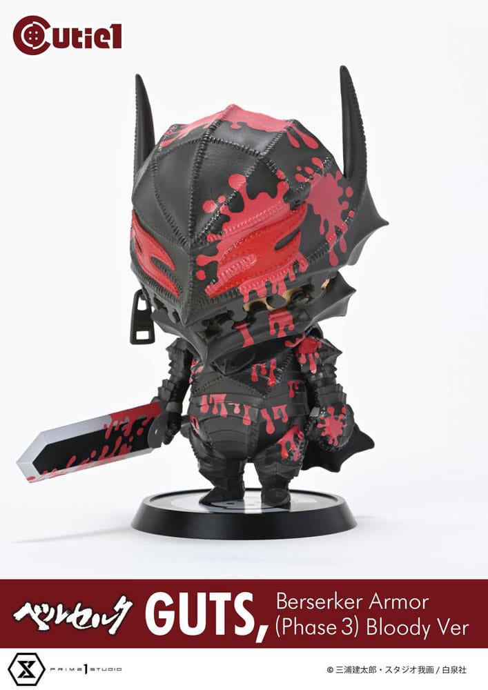 Berserk Cutie1 PVC Figure Guts Berserker Armor (Phase 3) Bloody Ver. 12 cm P054105