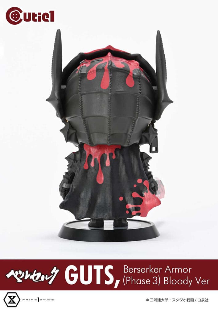 Berserk Cutie1 PVC Figure Guts Berserker Armor (Phase 3) Bloody Ver. 12 cm P054105