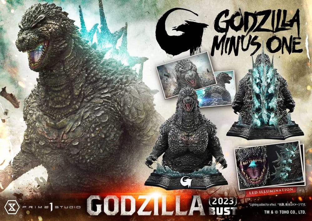 Godzilla Minus One (Film) Life Size Bust 1/1 Godzilla (2023) Bonus Ver. 87 cm P072672