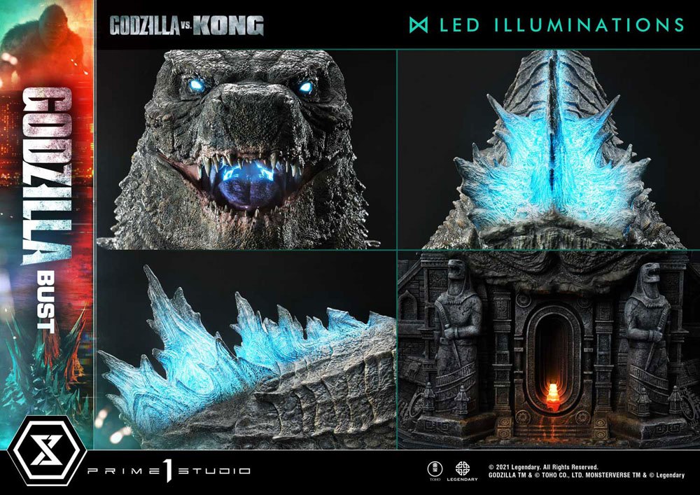 Godzilla vs Kong Bust Godzilla Bonus Version 75 cm P054132