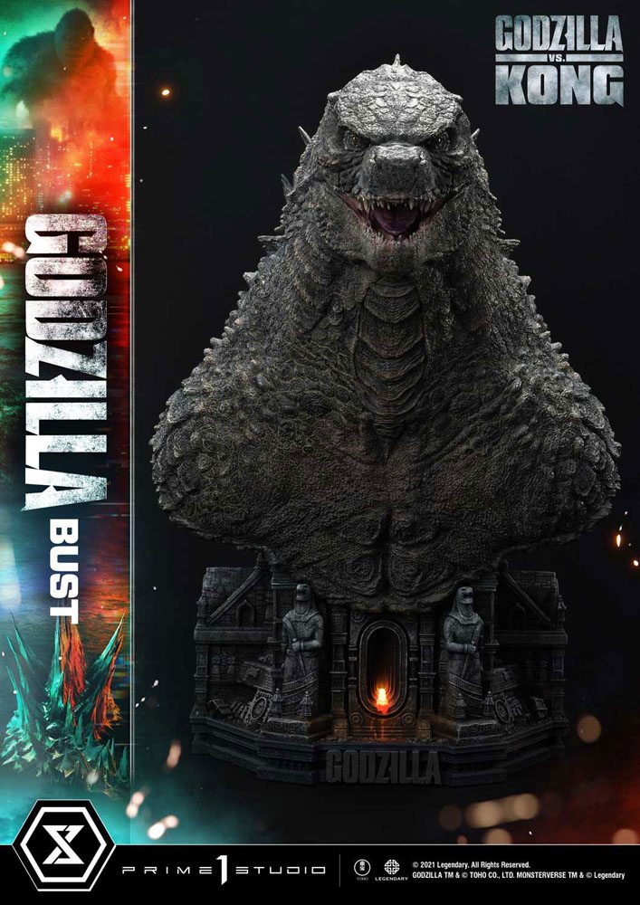 Godzilla vs Kong Bust Godzilla Bonus Version 75 cm P054132