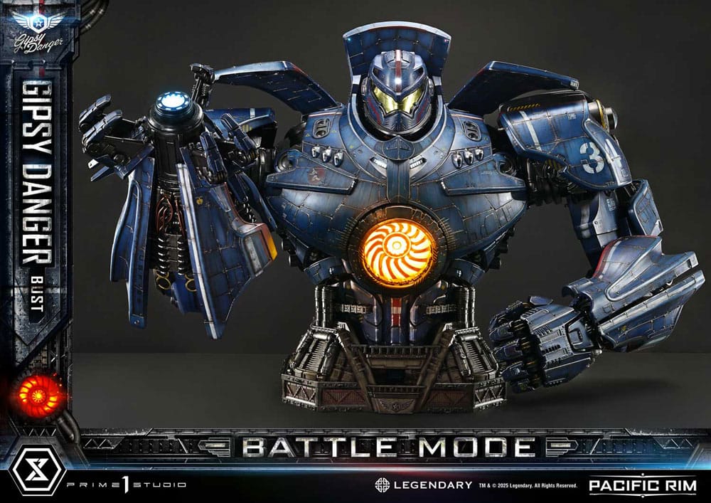 Pacific Rim Life Size Bust 1/1 Gipsy Danger Battle Mode 75 cm P054134