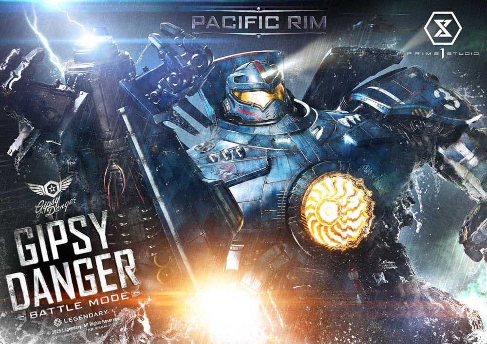 Pacific Rim Life Size Bust 1/1 Gipsy Danger Battle Mode 75 cm P054134