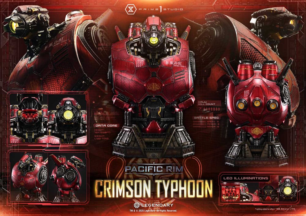Pacific Rim Life Size Bust 1/1 Crimson Typhoon 73 cm P054135