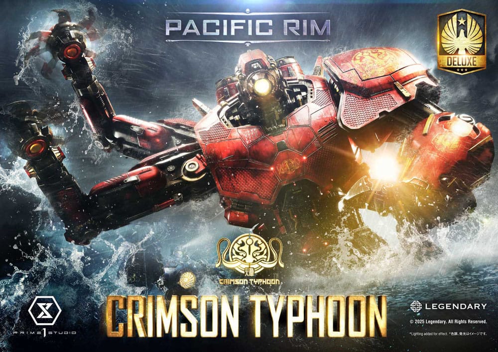 Pacific Rim Life Size Bust 1/1 Crimson Typhoon Deluxe Version 103 cm P054136