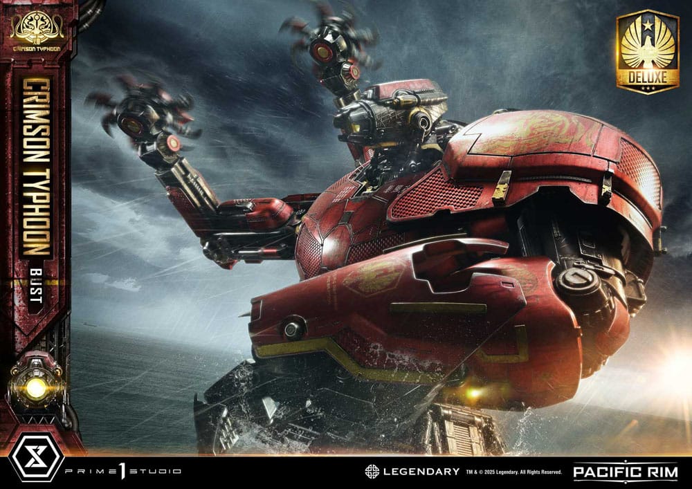 Pacific Rim Life Size Bust 1/1 Crimson Typhoon Deluxe Version 103 cm P054136