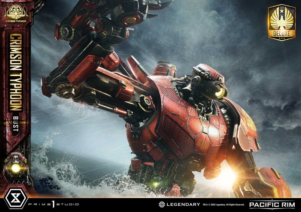 Pacific Rim Life Size Bust 1/1 Crimson Typhoon Deluxe Version 103 cm P054136