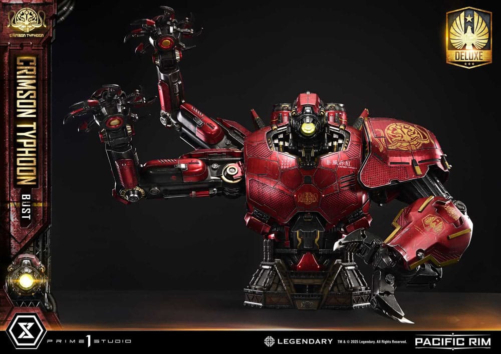 Pacific Rim Life Size Bust 1/1 Crimson Typhoon Deluxe Version 103 cm P054136