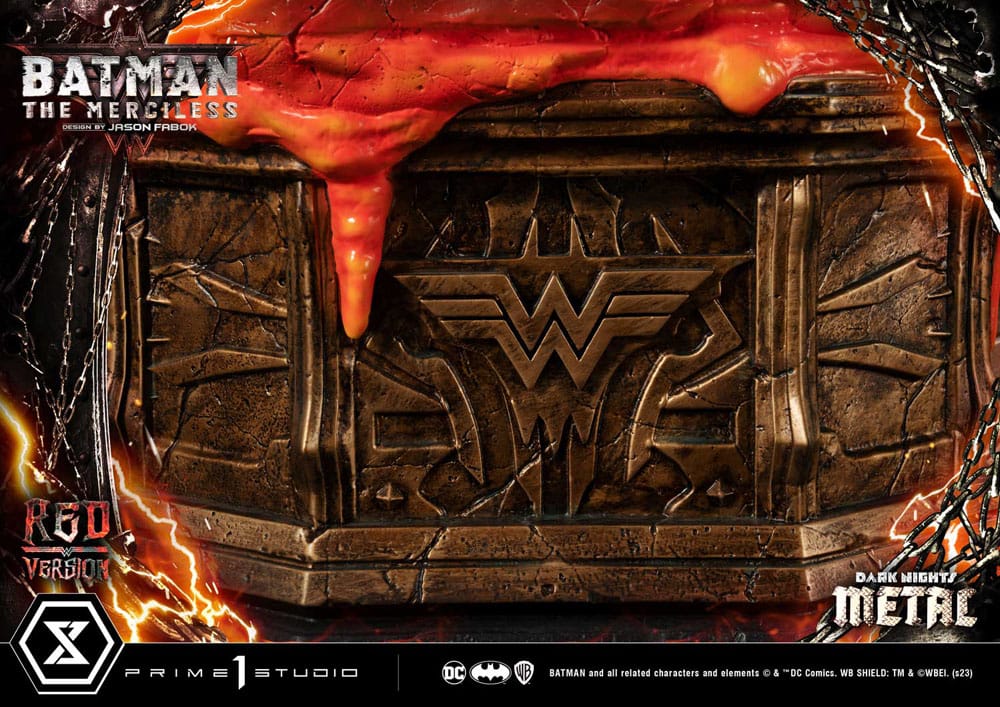 Dark Nights: Death Metal Statue 1/3 The Mericless Red Version 111 cm P054154