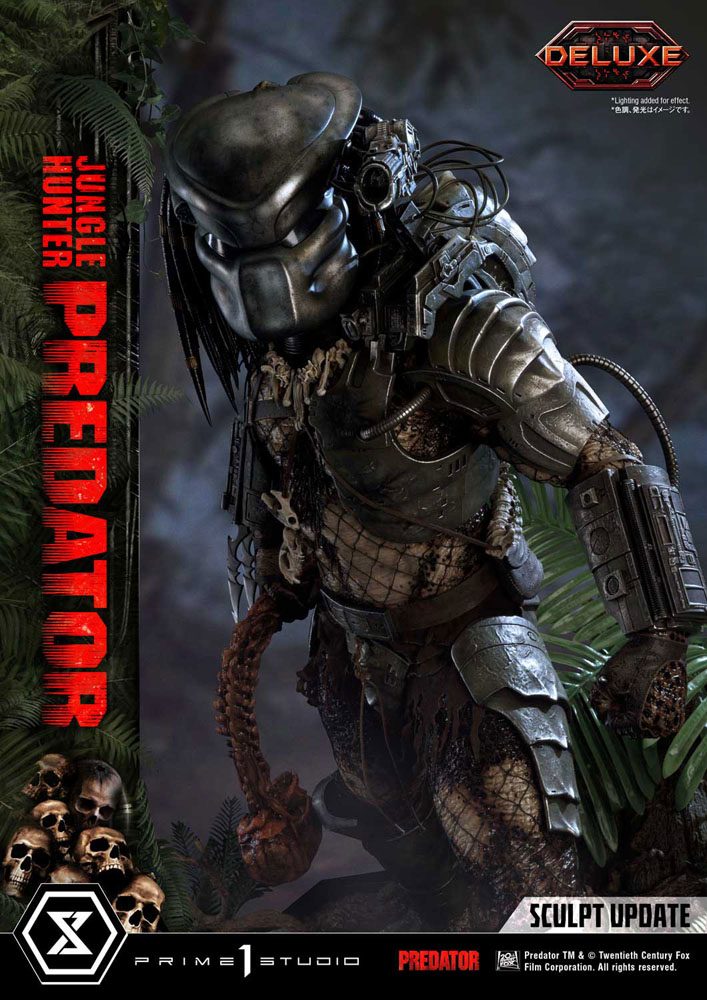 Predator Museum Masterline Statue 1/3 Jungle Hunter Predator Deluxe Bonus Version 90 cm P054167