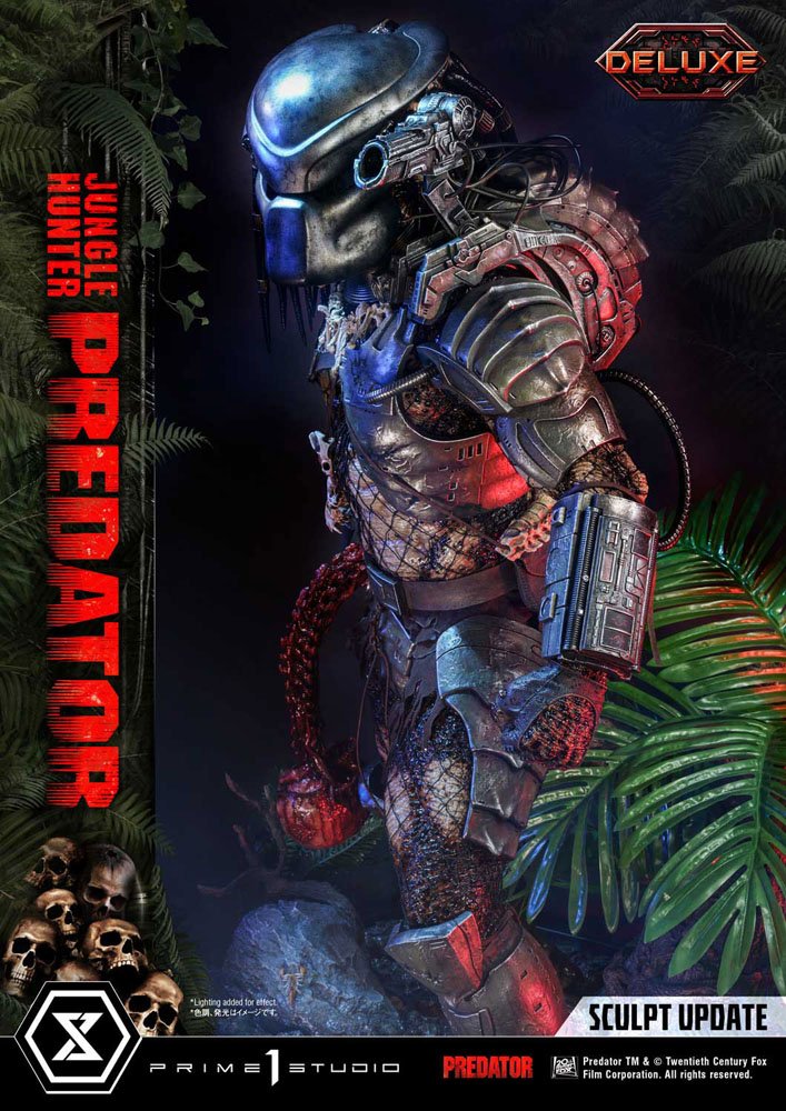 Predator Museum Masterline Statue 1/3 Jungle Hunter Predator Deluxe Bonus Version 90 cm P054167
