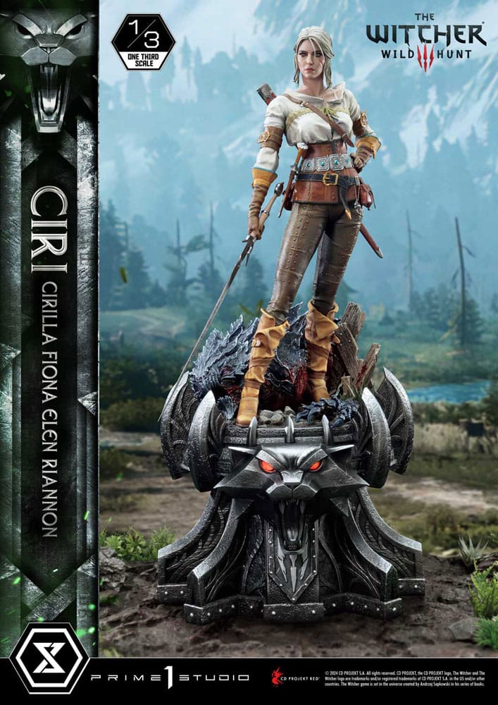 The Witcher 3: Wild Hunt Museum Masterline Statue 1/3 Wild Hunt Ciri Fiona Elen Riannon 81 cm P054199