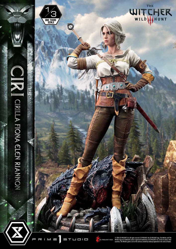 The Witcher 3: Wild Hunt Museum Masterline Statue 1/3 Wild Hunt Ciri Fiona Elen Riannon 81 cm P054199