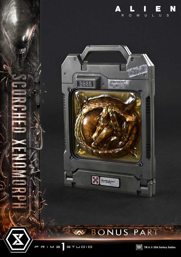 Alien: Romulus Museum Masterline XL Statue 1/3 Scorched Xenomorph Deluxe Bonus Version 98 cm P054206