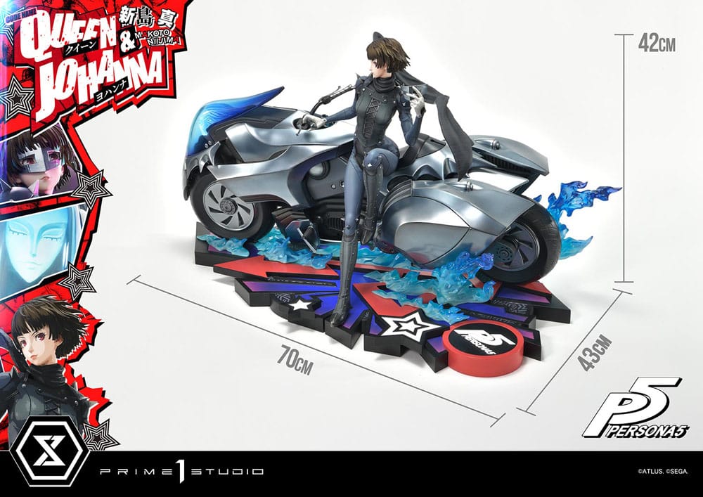 Persona 5 Premium Masterline Series Statue 1/4 Makoto Niijima "Queen" & Johanna 42 cm P054255