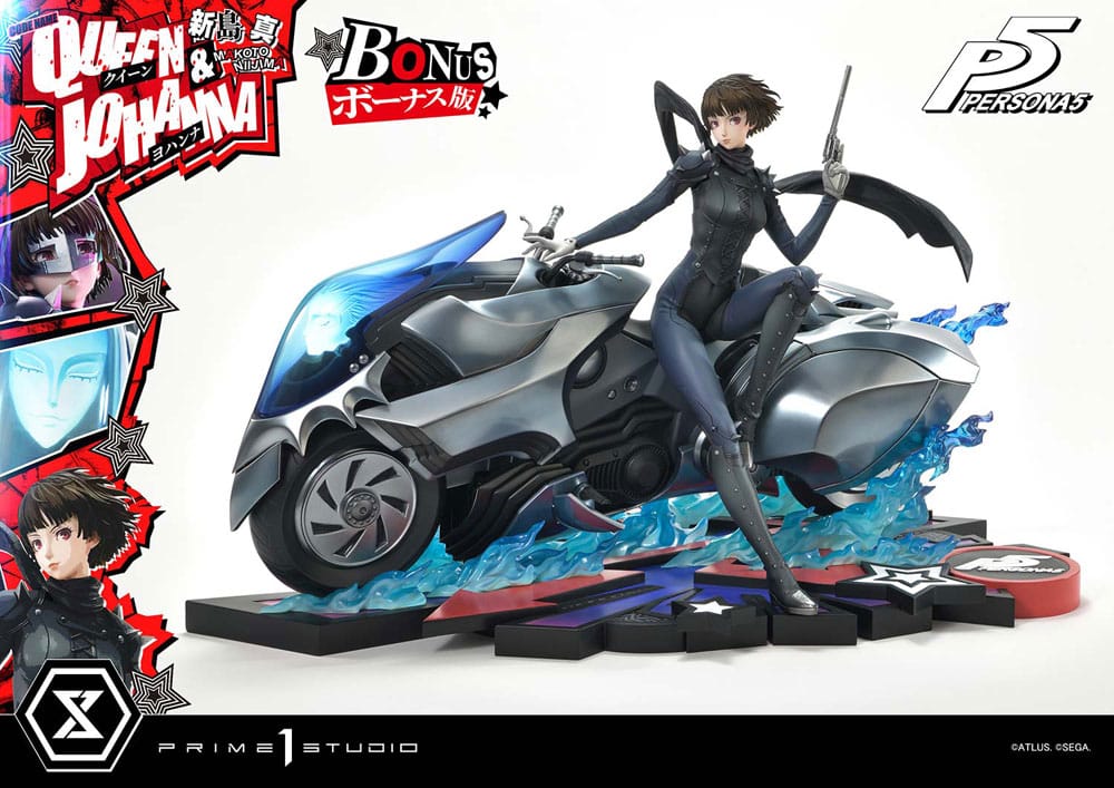 Persona 5 Premium Masterline Series Statue 1/4 Makoto Niijima "Queen" & Johanna Bonus Version 42 cm P054256