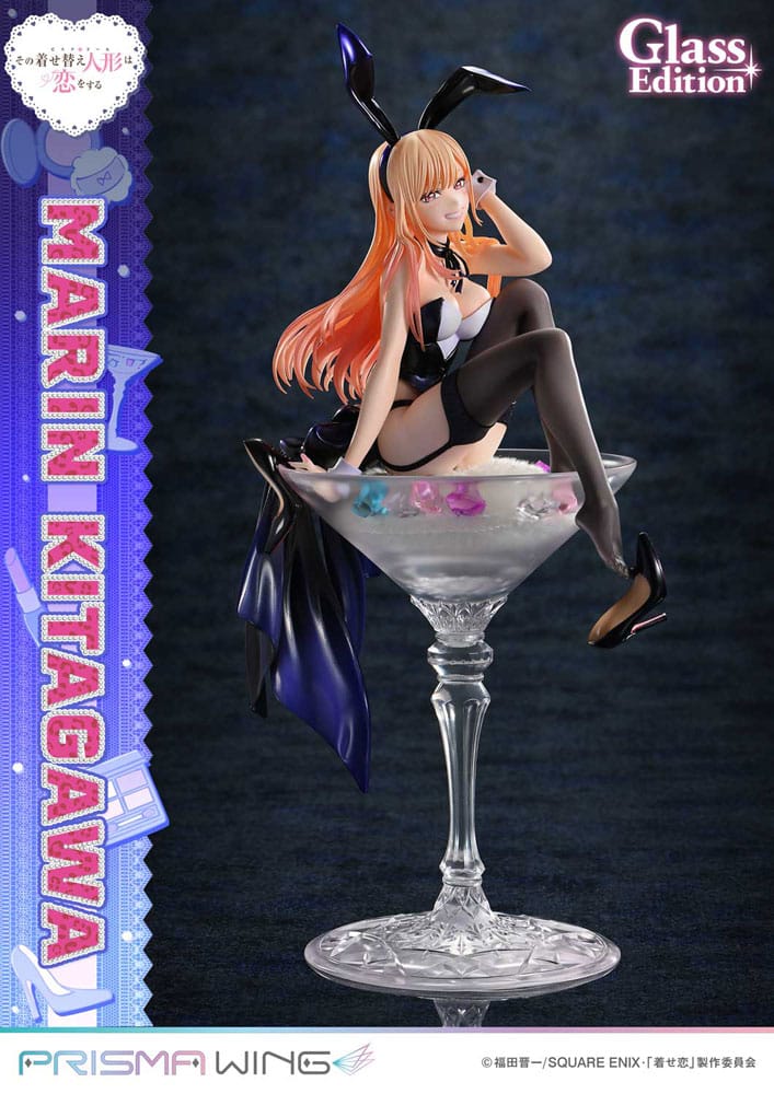 My Dress-Up Darling Prisma Wing PVC Statue 1/7 Marin Kitagawa Glass Edition 29 cm P054298