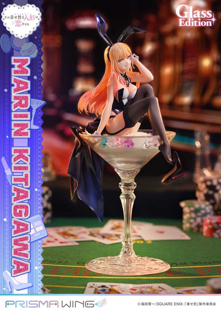 My Dress-Up Darling Prisma Wing PVC Statue 1/7 Marin Kitagawa Glass Edition 29 cm P054298