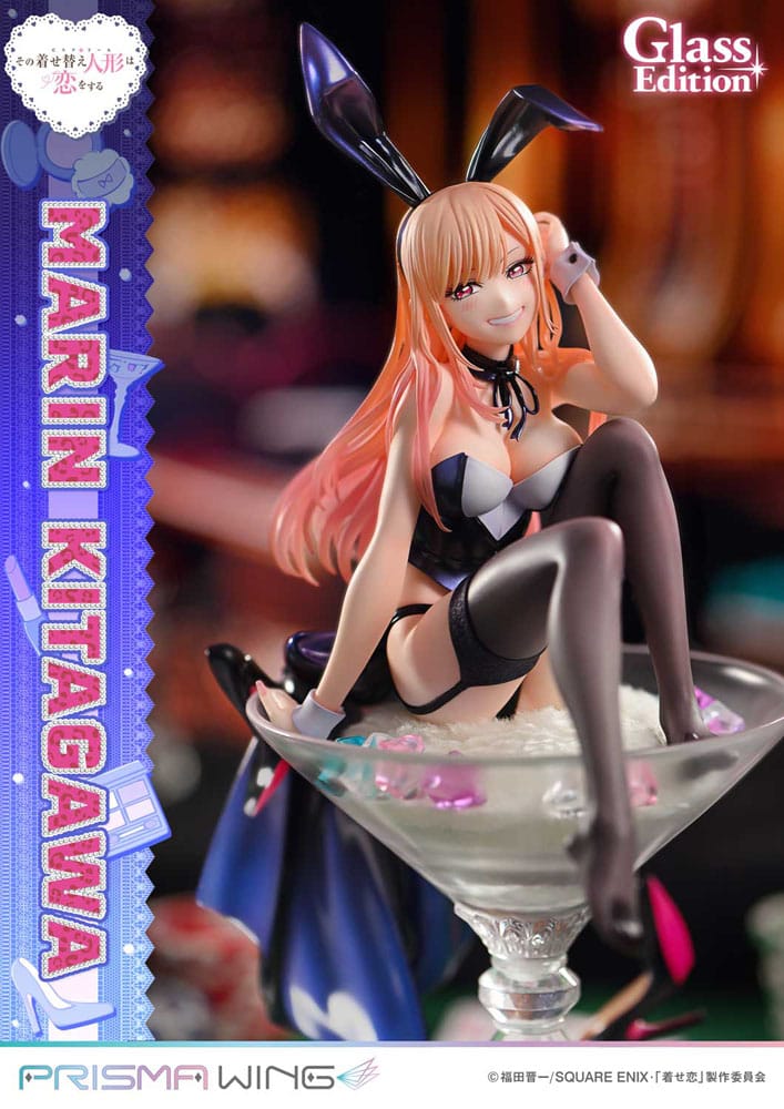 My Dress-Up Darling Prisma Wing PVC Statue 1/7 Marin Kitagawa Glass Edition 29 cm P054298