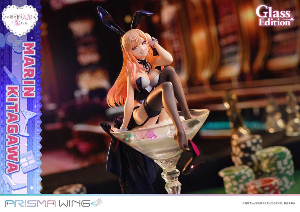 My Dress-Up Darling Prisma Wing PVC Statue 1/7 Marin Kitagawa Glass Edition 29 cm P054298