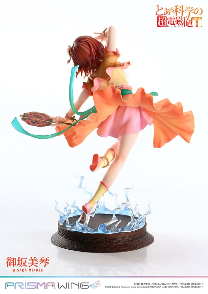 To Aru Kagaku no Railgun Prisma Wing PVC Statue 1/7 Misaka Mikoto 22 cm P054309