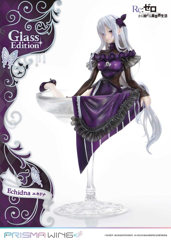 Re:ZERO Starting Life in Another World Prisma Wing PVC Statue 1/7 Echidna Glass Edition 24 cm P054311