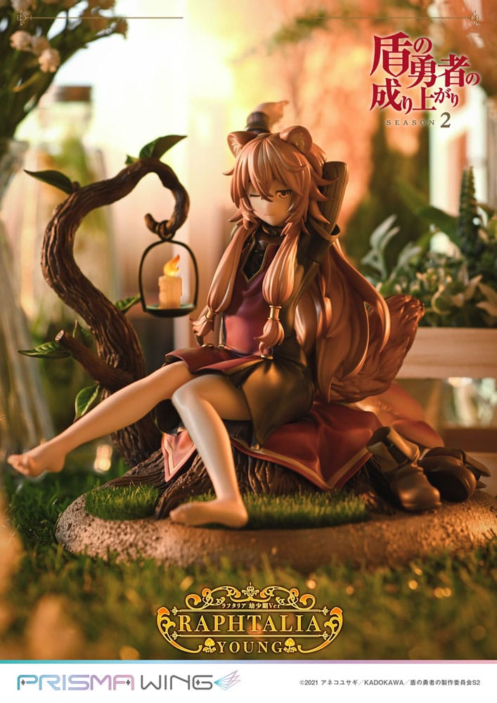 The Rising of the shield Hero Season 2 Prisma Wing PVC Statue 1/7 Raphtalia Young Version 15 cm P054322