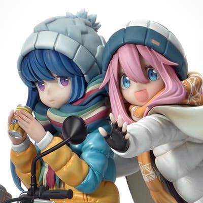Laid-Back Camp Prisma Wing PVC Statue 1/7 Nadeshiko Kagamihara & Rin Shima 24 cm P054326