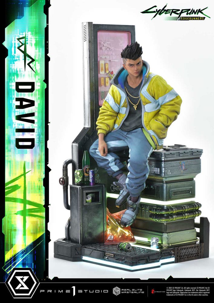 Cyberpunk: Edgerunners Real Elite Masterline Series Statue 1/4 David 58 cm P054334