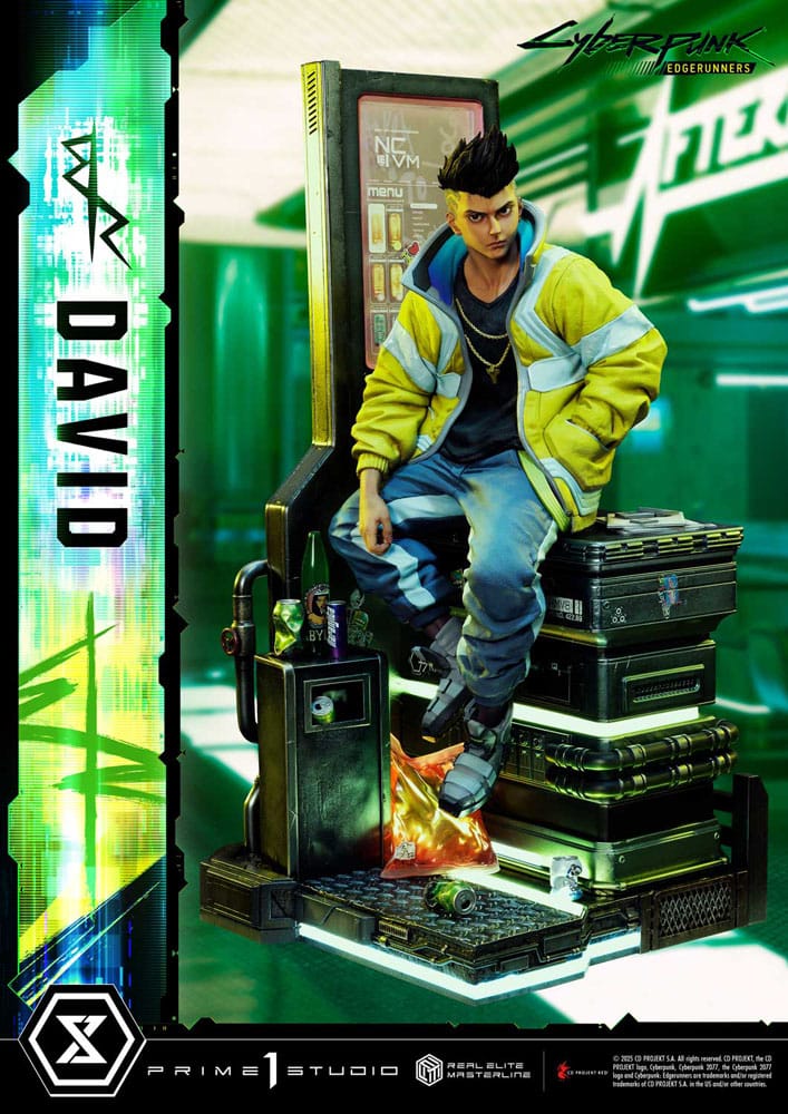 Cyberpunk: Edgerunners Real Elite Masterline Series Statue 1/4 David 58 cm P054334