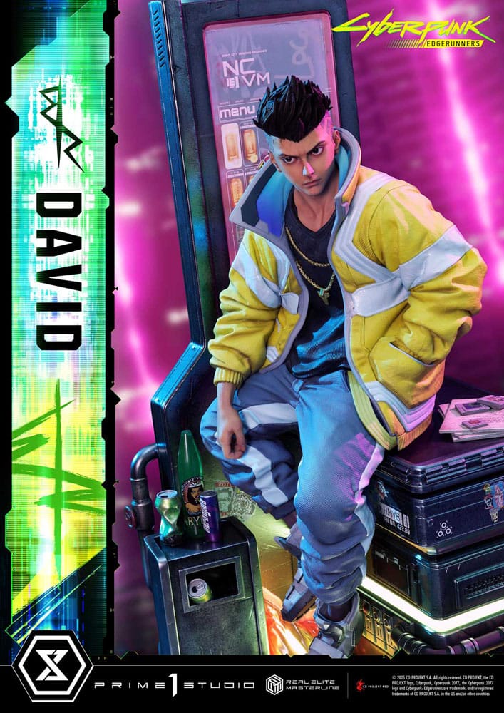 Cyberpunk: Edgerunners Real Elite Masterline Series Statue 1/4 David 58 cm P054334