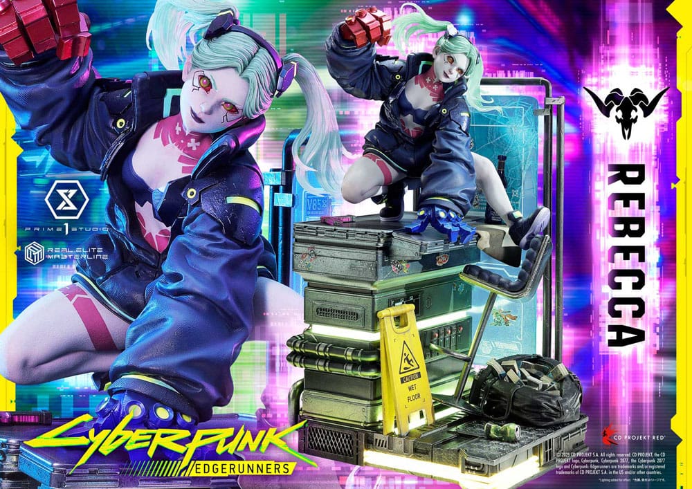 Cyberpunk: Edgerunners Real Elite Masterline Series Statue 1/4 Rebecca 54 cm P054337