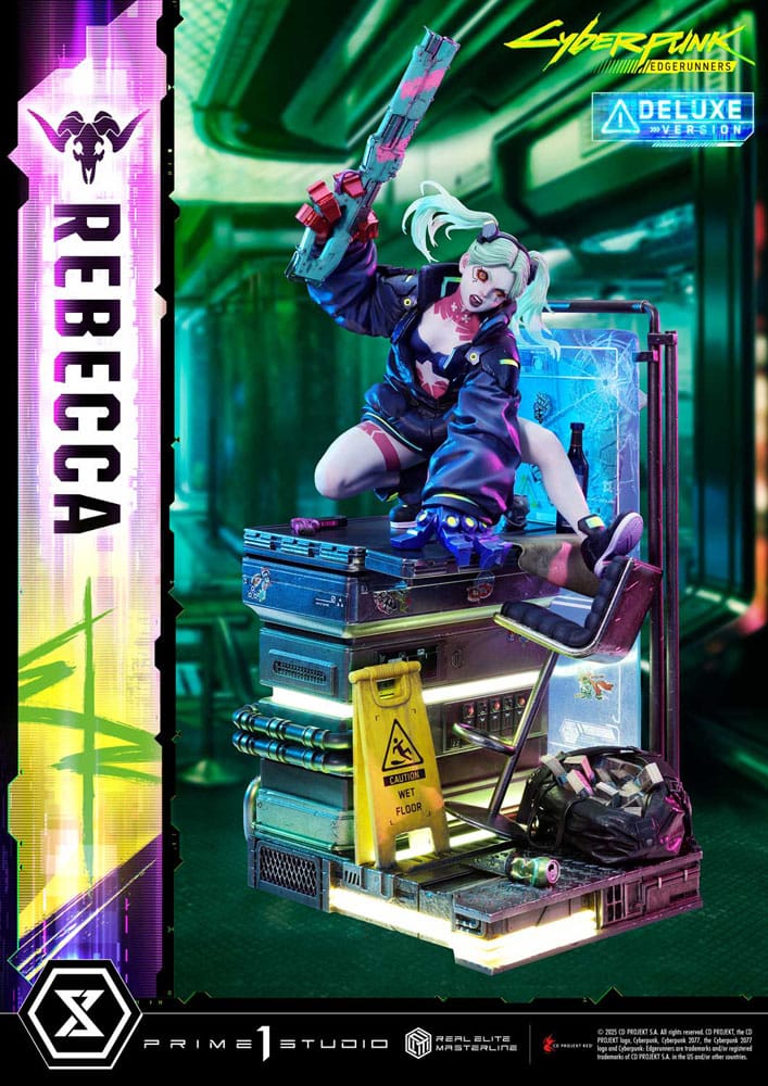 Cyberpunk: Edgerunners Real Elite Masterline Series Statue 1/4 Rebecca Deluxe Version 54 cm P054338