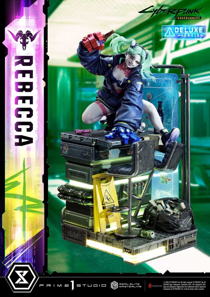 Cyberpunk: Edgerunners Real Elite Masterline Series Statue 1/4 Rebecca Deluxe Version 54 cm P054338