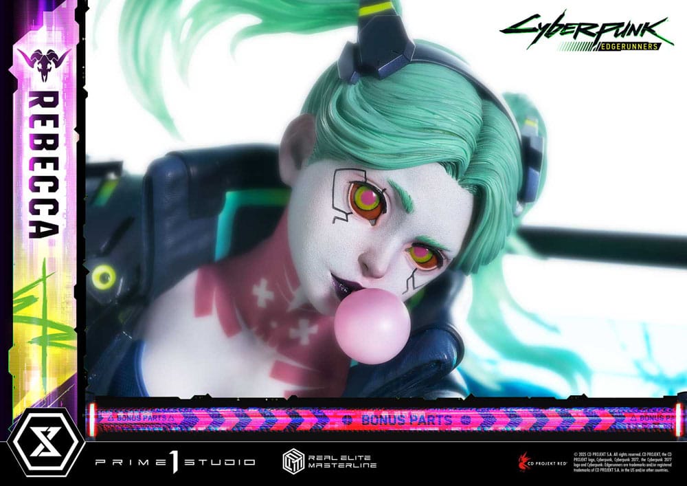 Cyberpunk: Edgerunners Real Elite Masterline Series Statue 1/4 Rebecca Deluxe Bonus Version 54 cm P054339