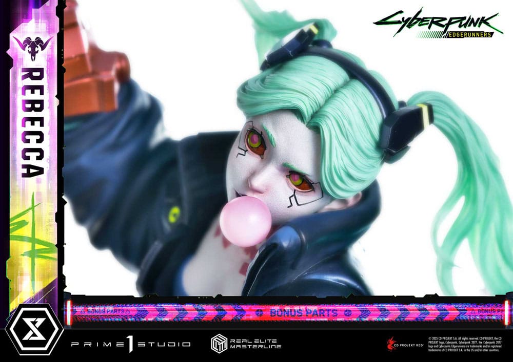Cyberpunk: Edgerunners Real Elite Masterline Series Statue 1/4 Rebecca Deluxe Bonus Version 54 cm P054339