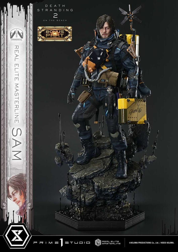 Death Stranding 2: On the Beach Real Elite Masterline Series Statue 1/3 Sam Deluxe Bonus Version 83 cm P054346