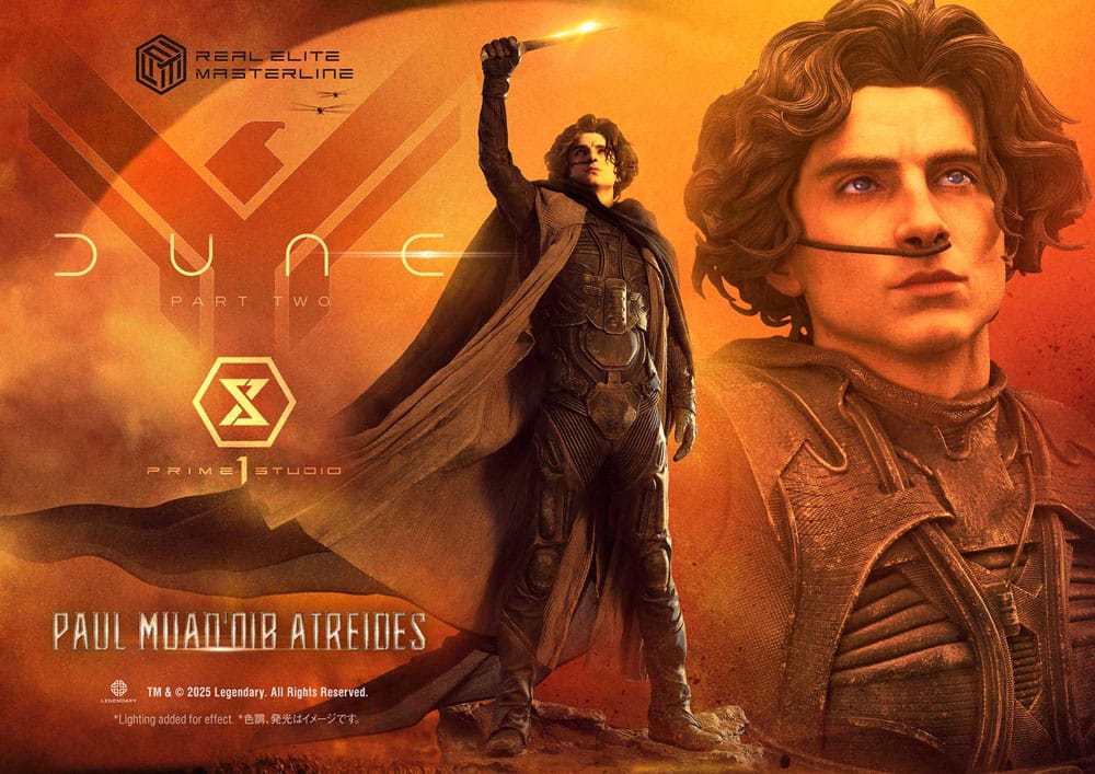 Dune: Part Two Real Elite Masterline Series Statue 1/3 Paul Atreides Ultimate Verison 90 cm P054348