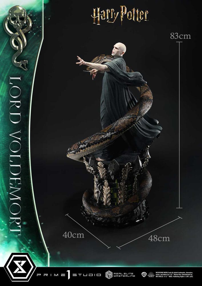 Harry Potter Real Elite Masterline Series Statue 1/4 Lord Voldemort Bonus Version 83 cm P054356