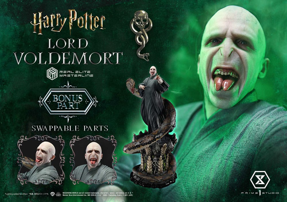 Harry Potter Real Elite Masterline Series Statue 1/4 Lord Voldemort Bonus Version 83 cm P054357