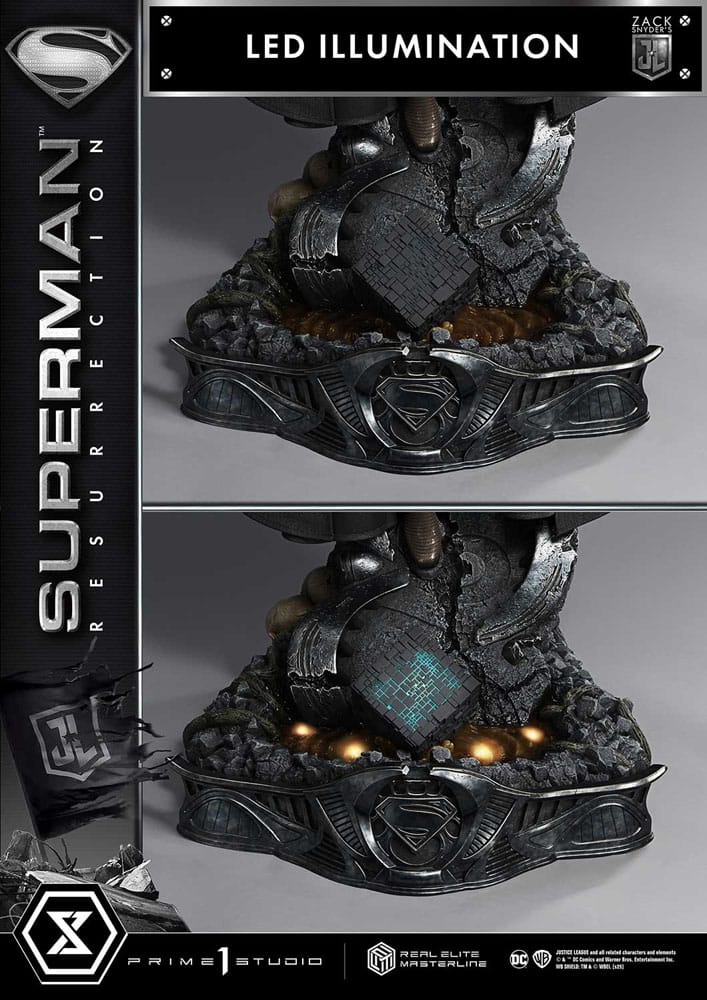 Zack Snyder's Justice League Real Elite Masterline Series Statue 1/3 Superman Resurrection Deluxe Ver. 95 cm P054358