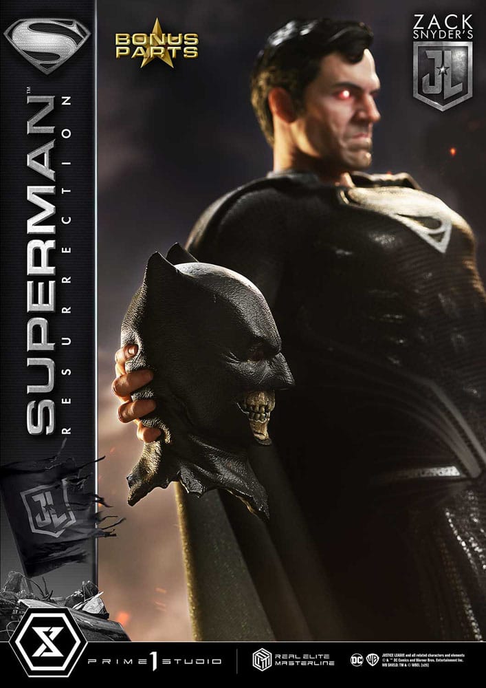 Zack Snyder's Justice League Real Elite Masterline Series Statue 1/3 Superman Resurrection Deluxe Bonus Ver. 95 cm P054360