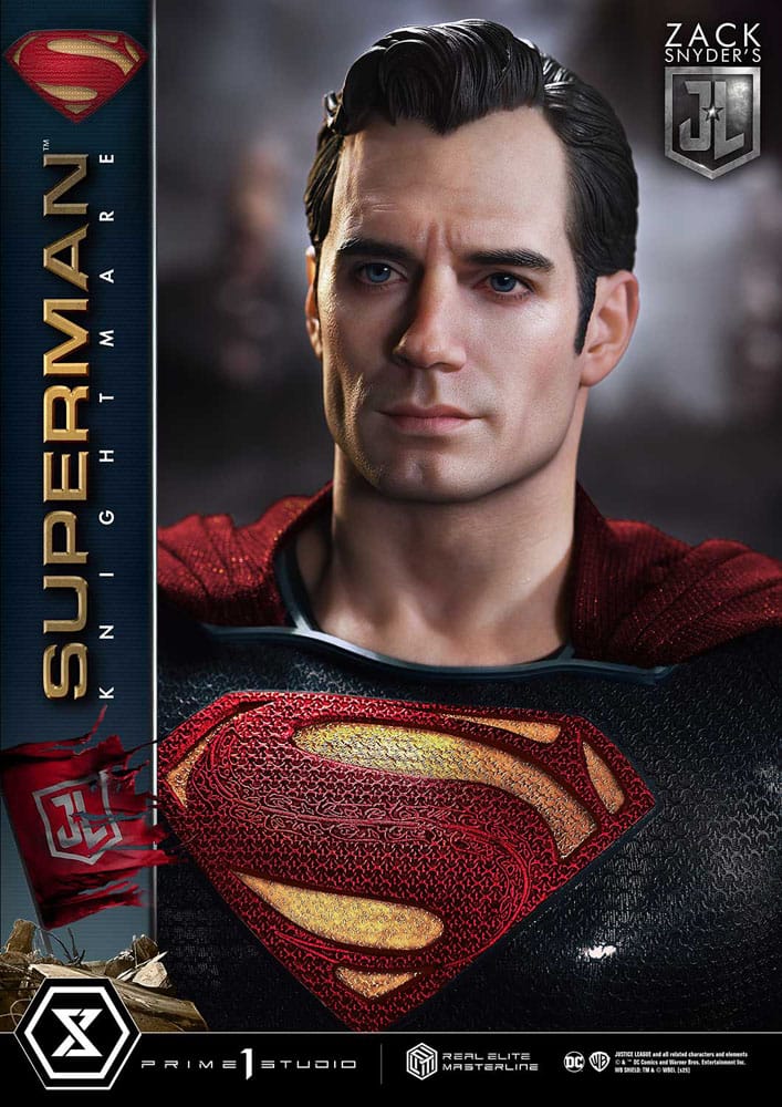 Zack Snyder's Justice League Real Elite Masterline Series Statue 1/3 Superman Knightmare Color Edition 95 cm P054361